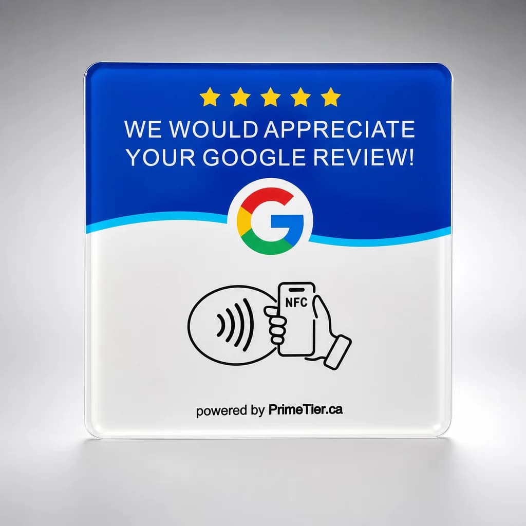 Google Review NFC Plate