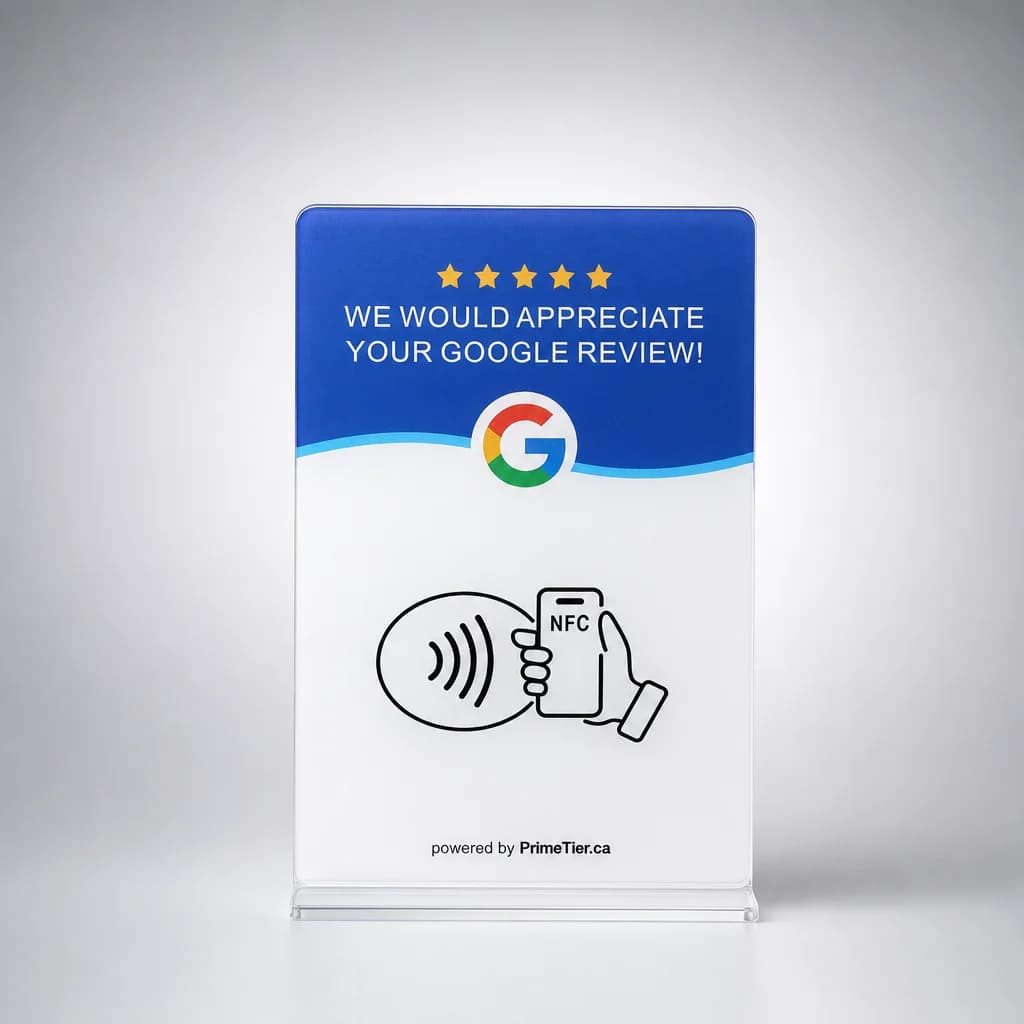 Google Review NFC Stand 2