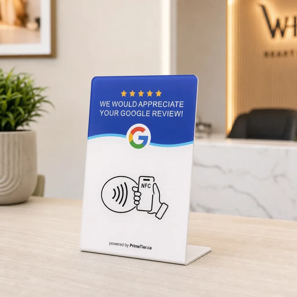 Google Review NFC Stand