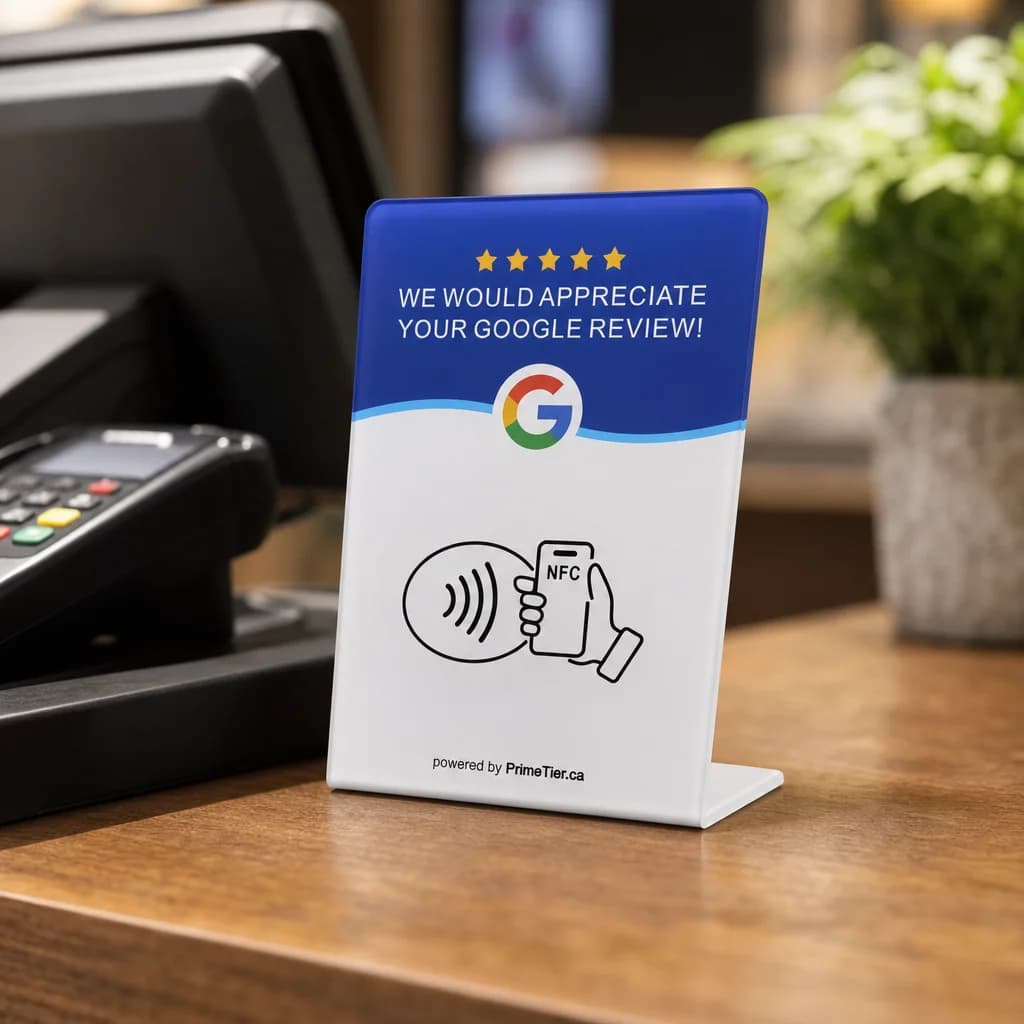 Google Review NFC Stand 3
